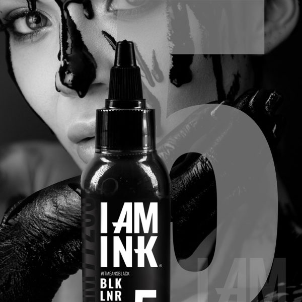 Black Liner 5 Tattoo Ink