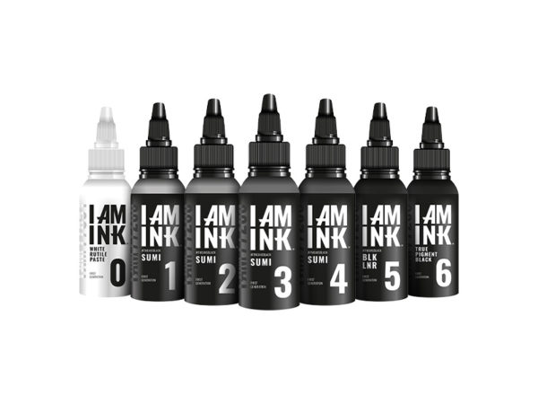 complete tattoo ink set 50 ml