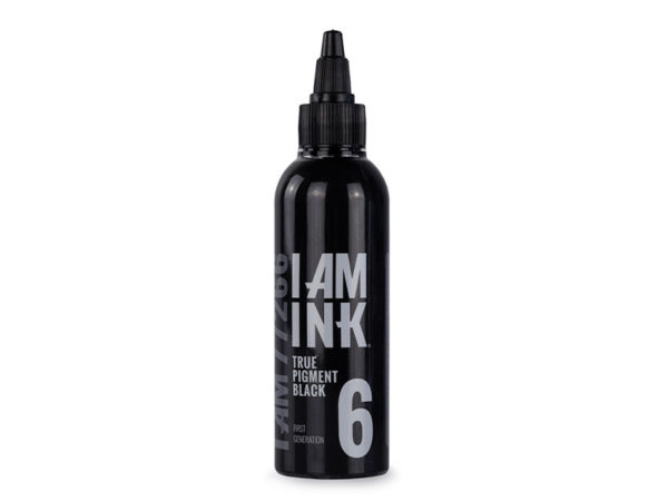 TRUE PIGMENT BLACK 6 Tattoo Ink 200 mL