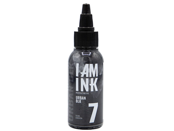 Urban Black 7 tattoo ink